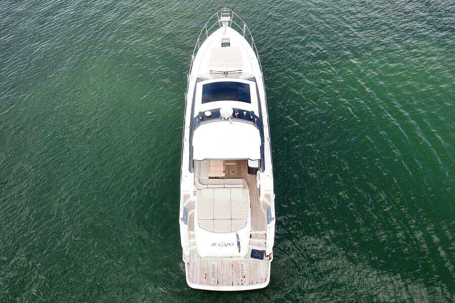 Princess 58 - IL CAPO -Exterior Profile 