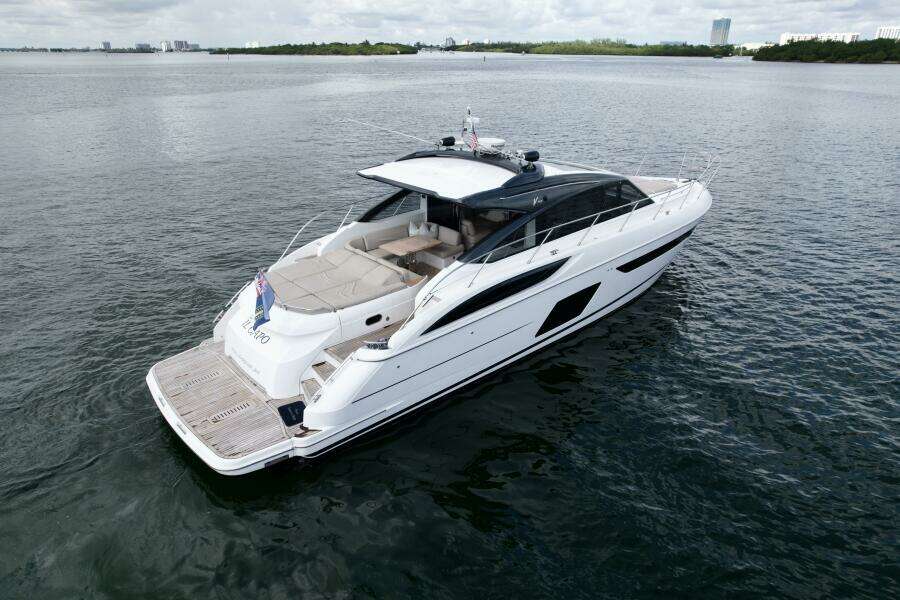 Princess 58 - IL CAPO -Exterior Profile 