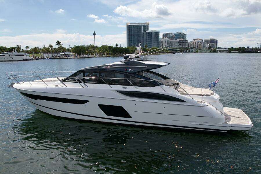 Princess 58 - IL CAPO -Exterior Profile 