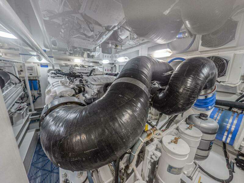 2003 Viking 65 Enclosed Bridge