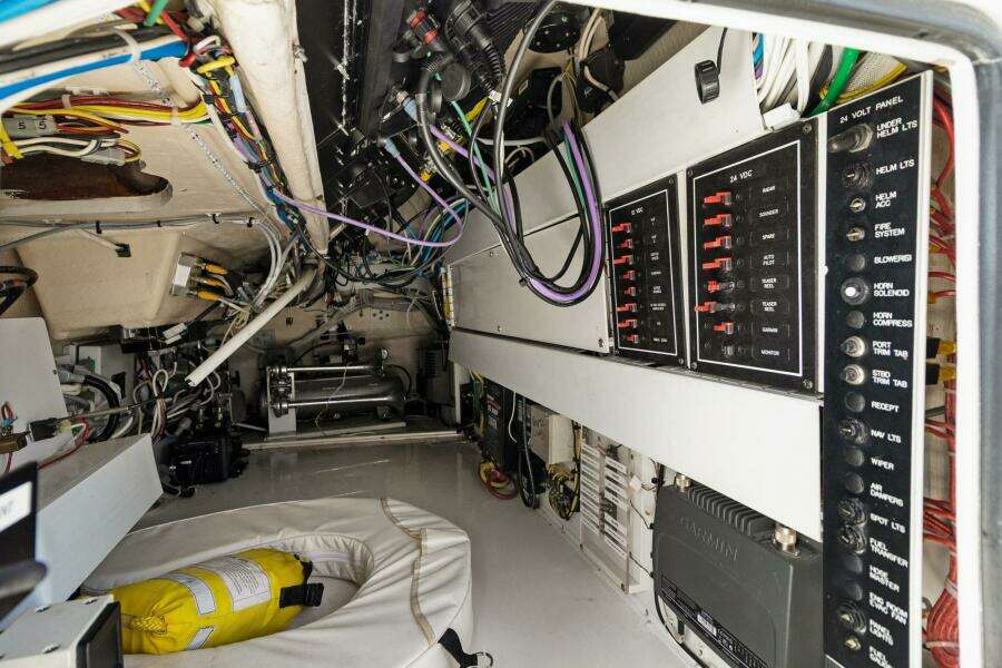 Machine Space Under Console