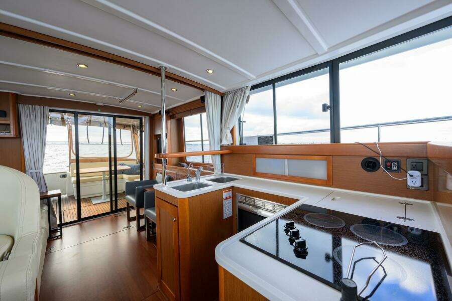 Beneteau 44 Stellar Seascape   - Galley, Sink and Cooktop