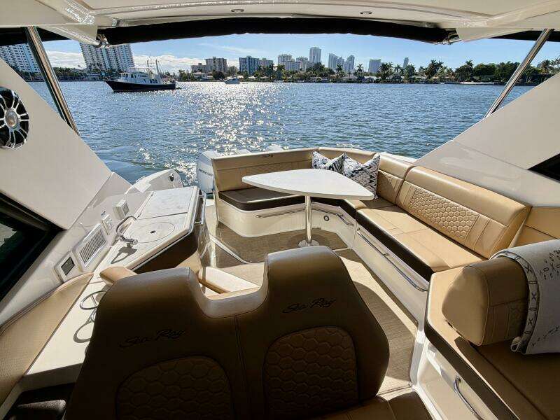 Sea Ray 32 - Cockpit