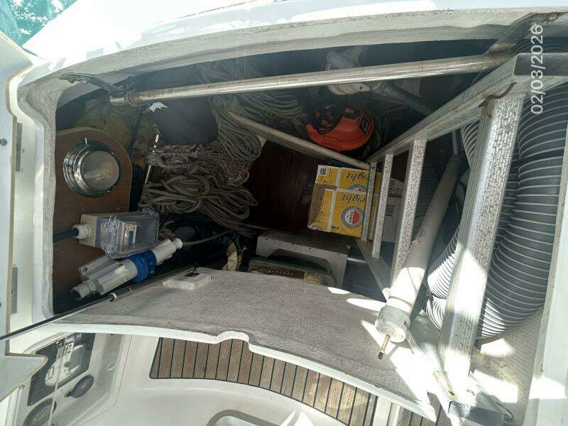 54' Jeanneau starboard lazarette
