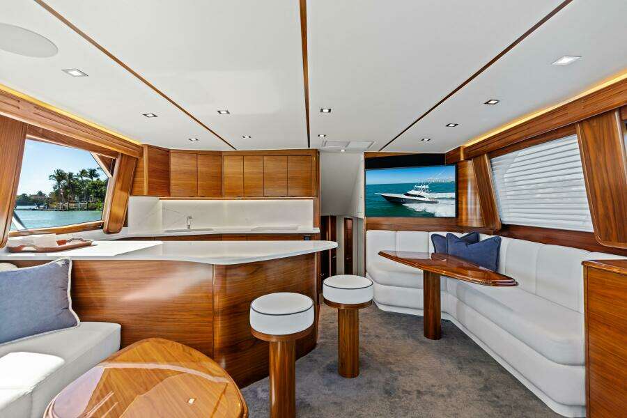 2023 Viking 54 Convertible OLDE FLORIDIAN Salon