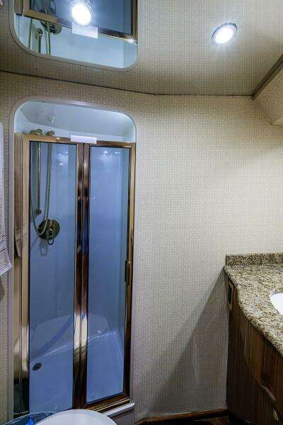 Viking 64 - Big Blue - Forward Stateroom Head