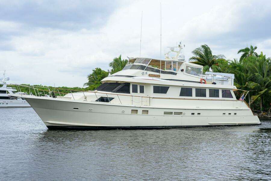 1991 Hatteras 78 Cockpit Motor Yacht