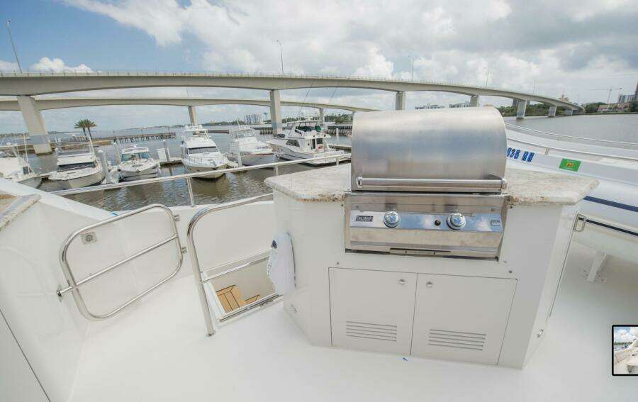 Cheoy Lee 95 FOOTLOOSE - Skybridge Aft