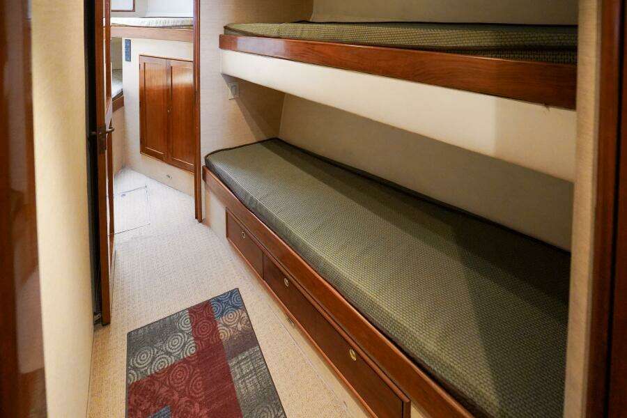 1997 Blackwell Boatworks 60 Convertible- MISA- Guest Stateroom