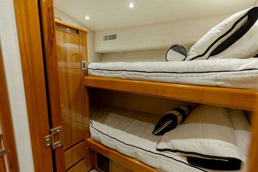 2015 Viking 52 Sport Tower- UP TO IT- Starboard Forward Stateroom