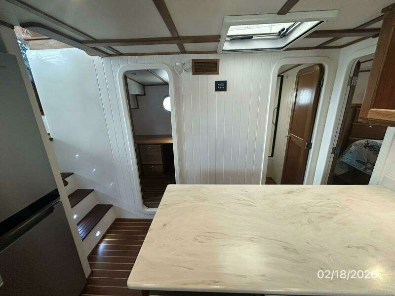 37' Great Harbour galley port