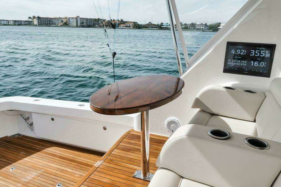 Viking 72 Skybridge - Chelsea -Cockpit