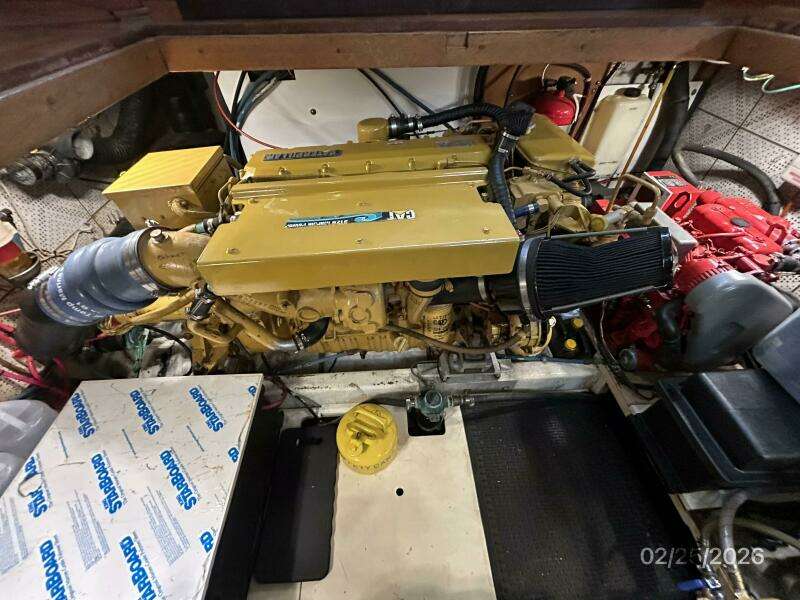 42' Jefferson port main engine