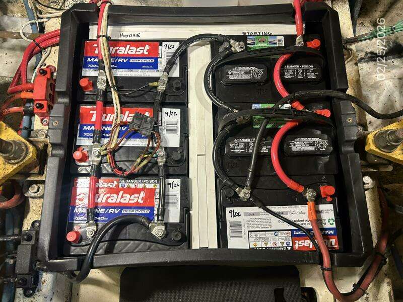 42' Jefferson battery bank