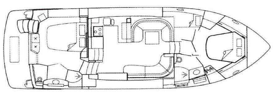 Carver 455 Aft Cabin