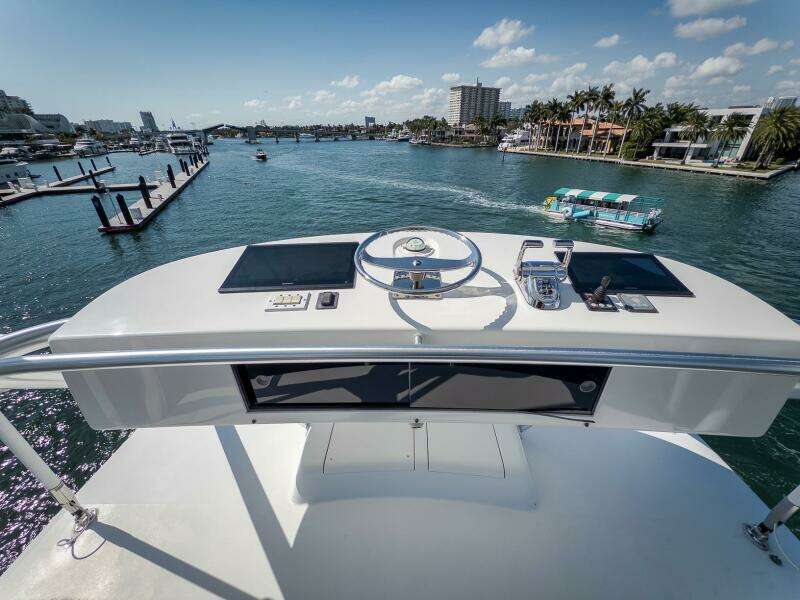 2011 Viking 76 Enclosed Bridge- TEUSEAS- Tower