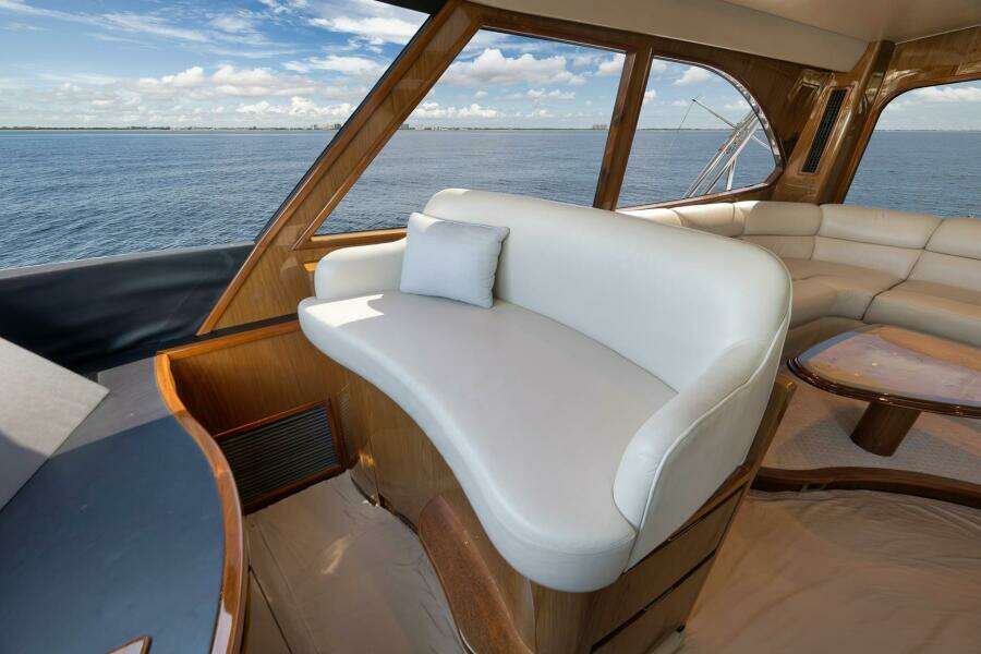 2011 Viking 76 Enclosed Bridge- TEUSEAS- Enclosed Bridge