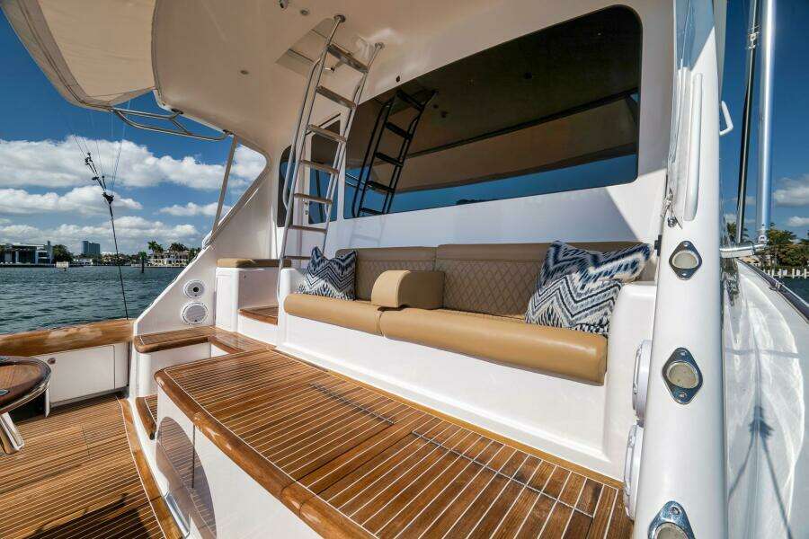 2011 Viking 76 Enclosed Bridge- TEUSEAS- Cockpit