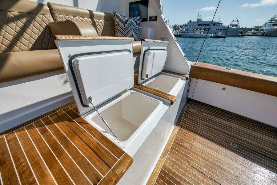 2011 Viking 76 Enclosed Bridge- TEUSEAS- Cockpit