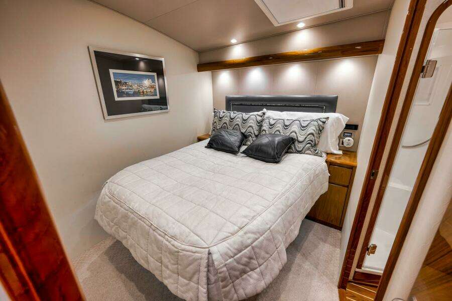 2011 Viking 76 Enclosed Bridge- TEUSEAS- Port Stateroom Aft