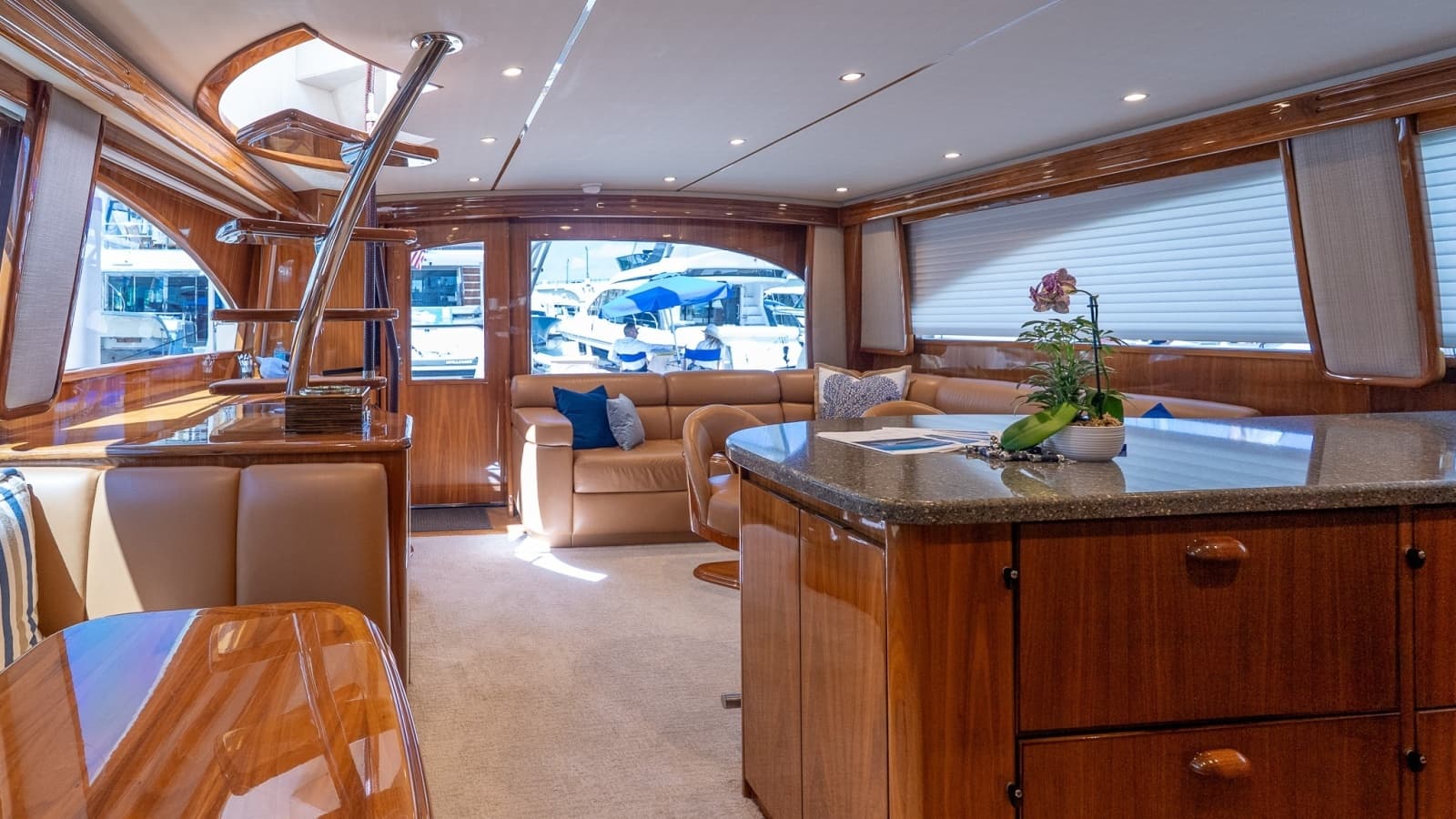 2017 Viking 62 Enclosed Bridge