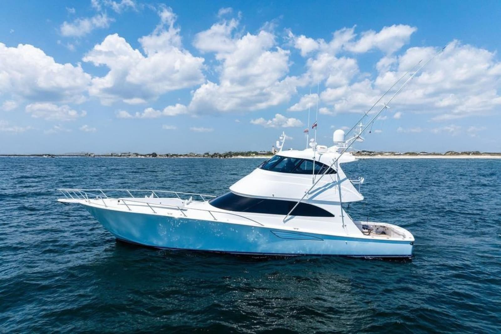 2017 Viking 62 Enclosed Bridge
