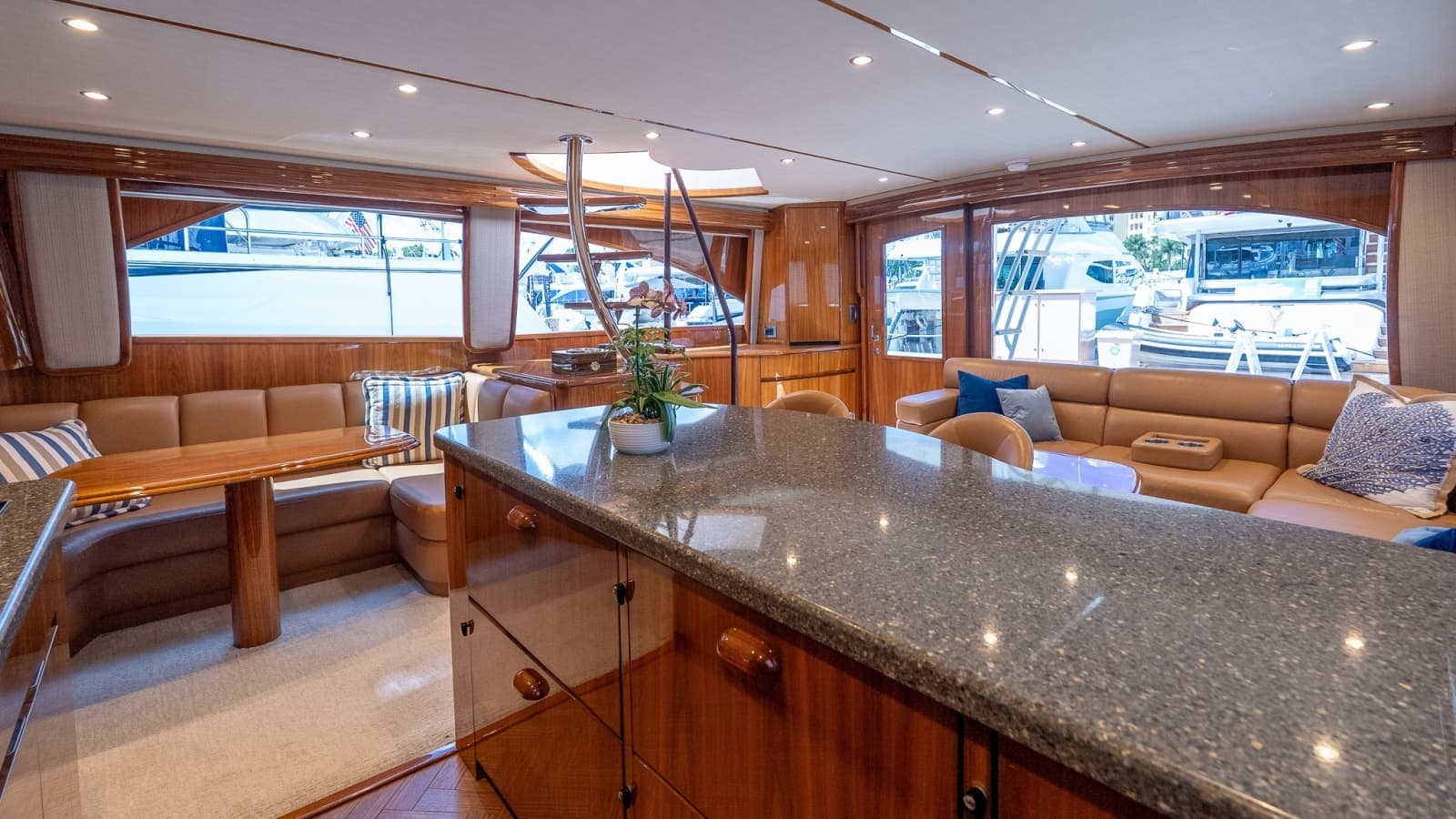 2017 Viking 62 Enclosed Bridge