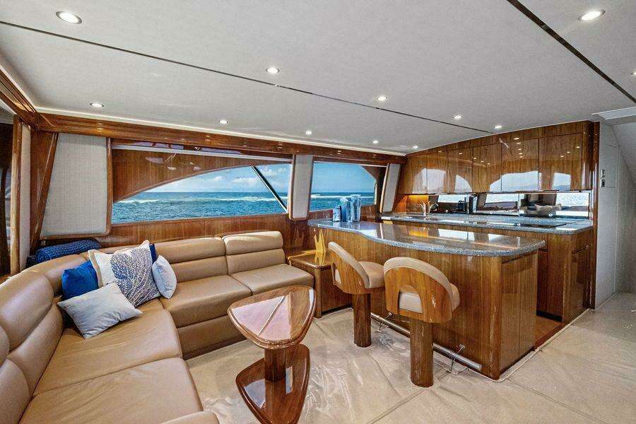 2017 Viking 62 Enclosed Bridge