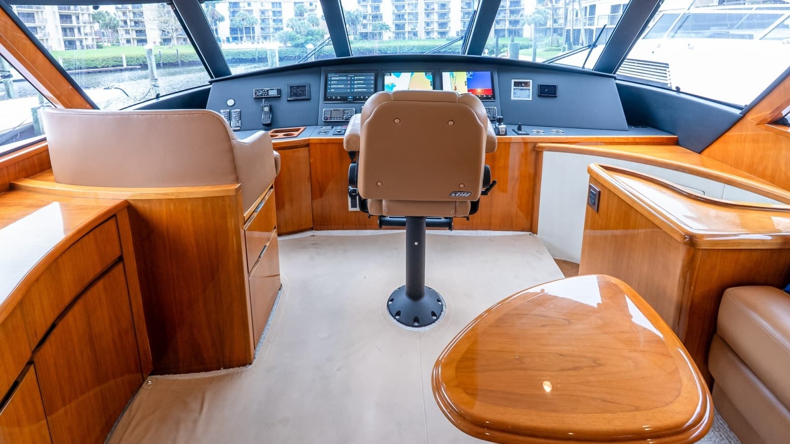 2017 Viking 62 Enclosed Bridge