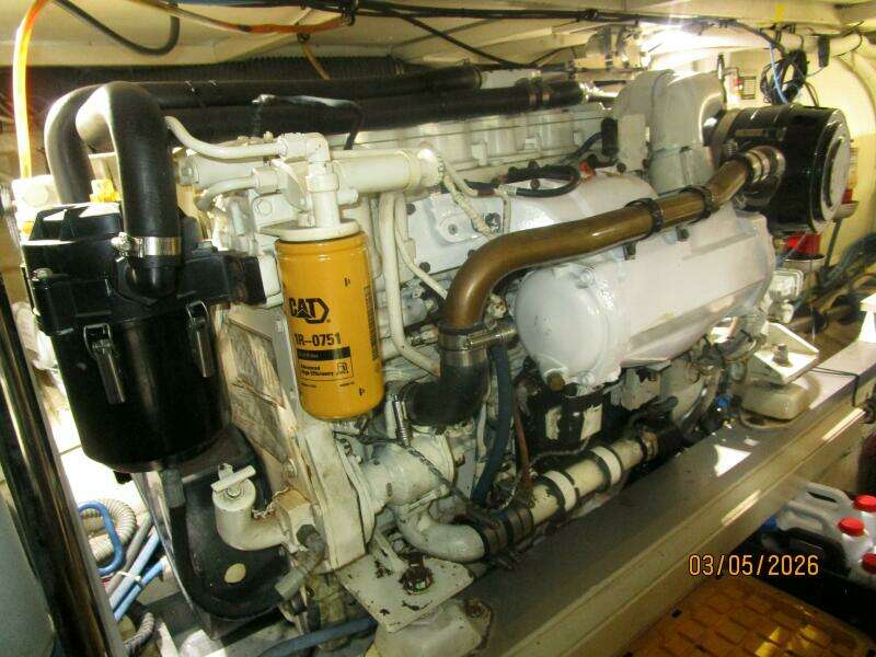 42' Grand Banks starboard main engine1