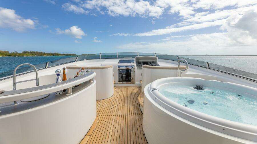 Sundeck Hot Tub Looking Forward 