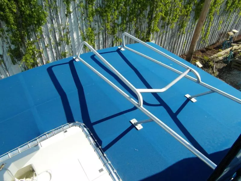 1995 Sportfish Tender Rack Over Cockpit