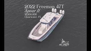 2022 Freeman 47T "Spear It" For Sale | $1,200,000 | Clearwater, FL | DH Yacht Sales